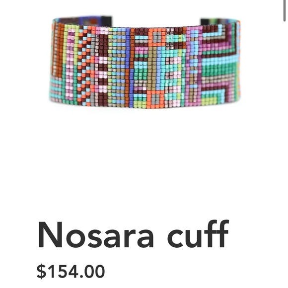 Julie Rofman Beaded Cuff Bracelet - Picture 1 of 4